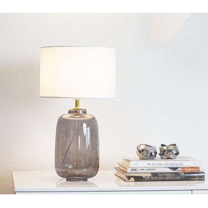 Cottex - Stona lampa BLAKE 1xE27/8W/230V siva