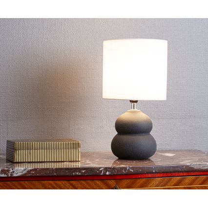 Cottex - Stona lampa LUCIE 1xE14/8W/230V siva