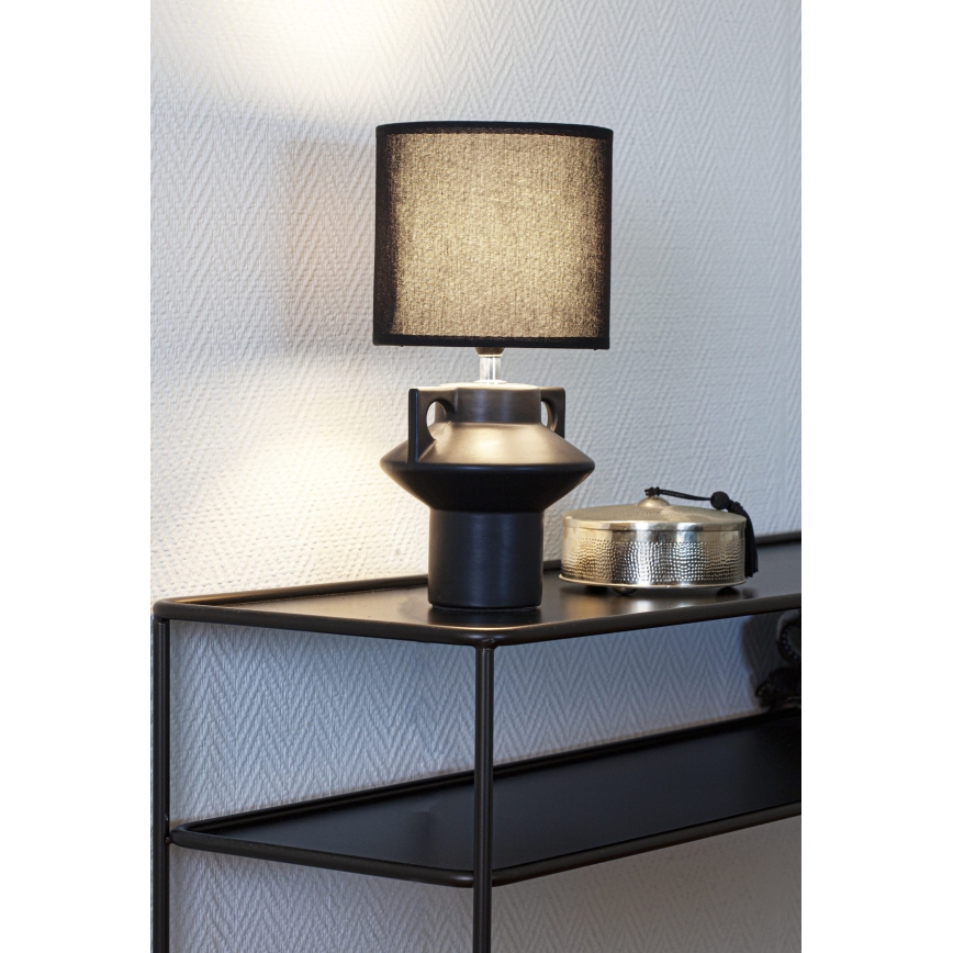 Cottex - Stona lampa MATEO 1xE14/8W/230V crna