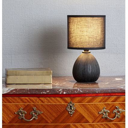 Cottex - Stona lampa MADISON 1xE14/8W/230V crna