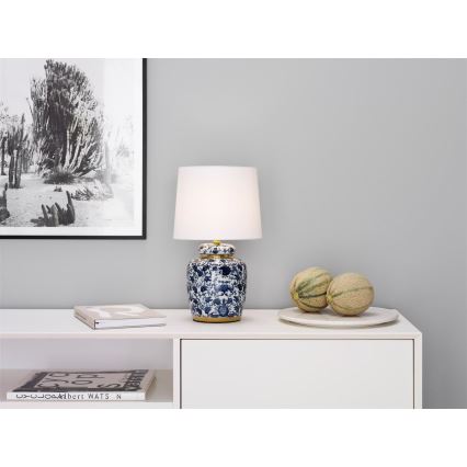 Cottex - Stona lampa KLASSISK 1xE14/40W/230V plava