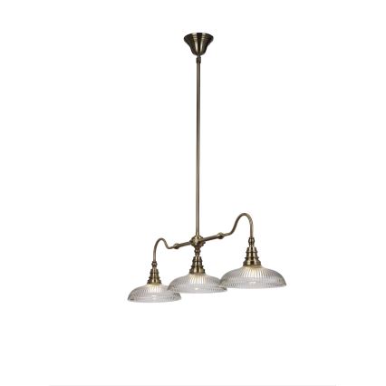 Cottex - Luster na šipci SNOOKER 3xE27/60W/230V