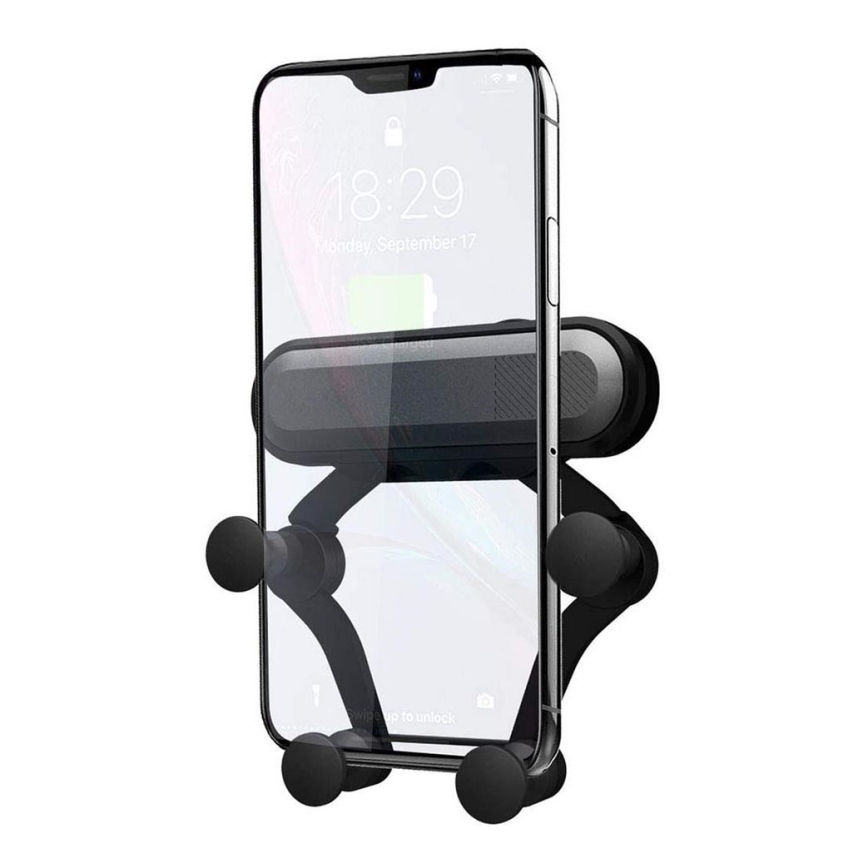 Crni držač za smartfon