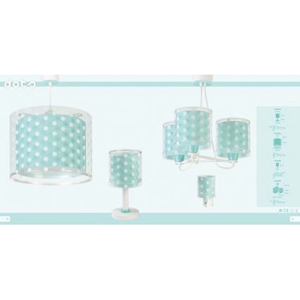 Dalber 41002H - Dečiji luster DOTS 1xE27/60W/230V