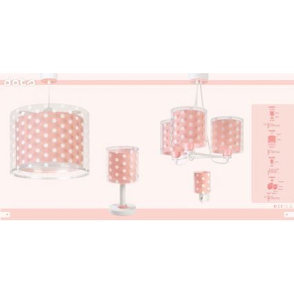 Dalber 41007S - Dečji luster DOTS 3xE27/60W/230V