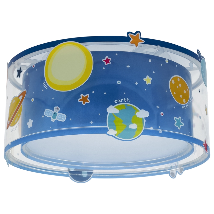 Dalber 41346 - Dečija plafonjera PLANETS 2xE27/60W/230V