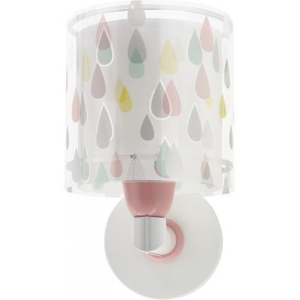 Dalber 41439 - Dečije zidno svetlo COLOR RAIN 1xE27/60W/230V
