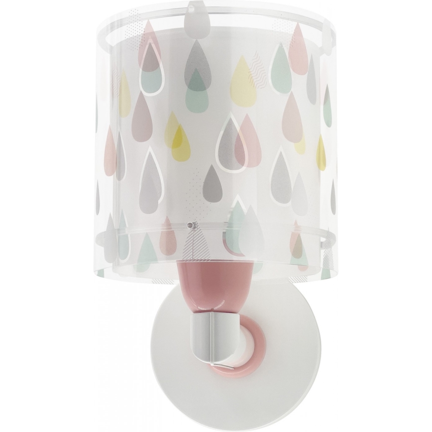Dalber 41439 - Dečije zidno svetlo COLOR RAIN 1xE27/60W/230V