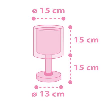Dalber 41591 - Dečija lampica UNICORNS 1xE14/60W/230V