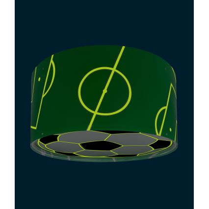 Dalber 41736 - Dečija plafonjera FOOTBALL 2xE27/15W/230V