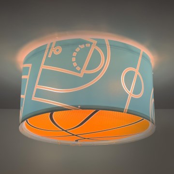Dalber 41746 - Dečija plafonjera BASKET 2xE27/15W/230V