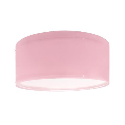 Dalber 42006S - Dečija plafonjera COLOR LIGHT 2xE27/15W/230V roze