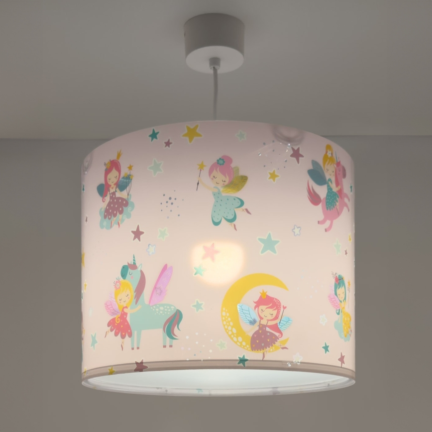 Dalber 42492 - Dečiji luster FAIRY DREAMS 1xE27/15W/230V