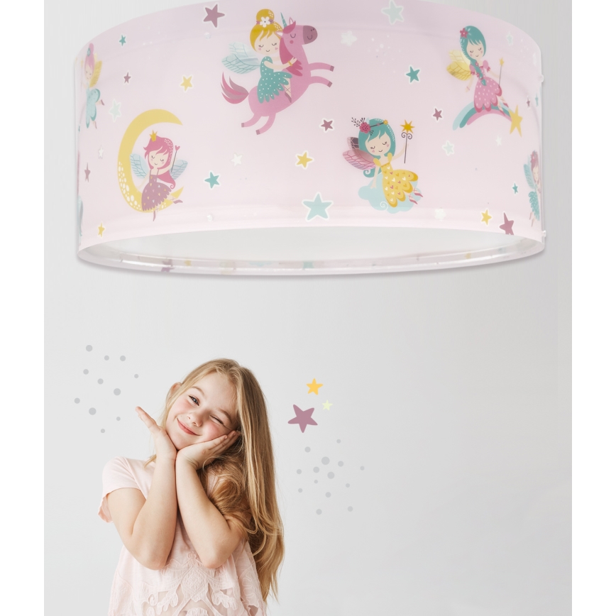Dalber 42496 - Dečija plafonjera FAIRY DREAMS 2xE27/15W/230V
