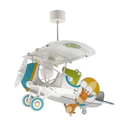 Dalber 54542 - Dečiji luster LITTLE CROCODILE 1xE27/15W/230V