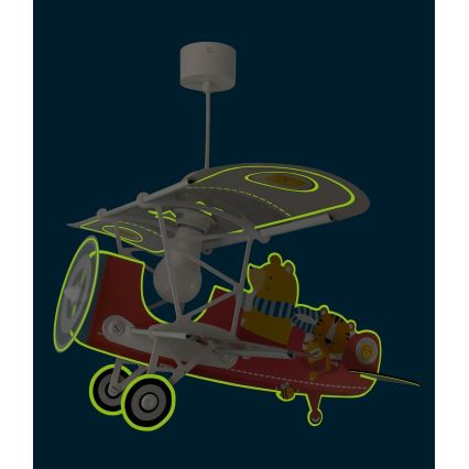 Dalber 54572 - Dečiji luster LITTLE TEDDY 1xE27/15W/230V