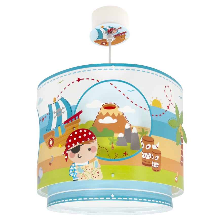 Dalber 60652 - Dečiji luster PIRATE ISLAND 1xE27/15W/230V