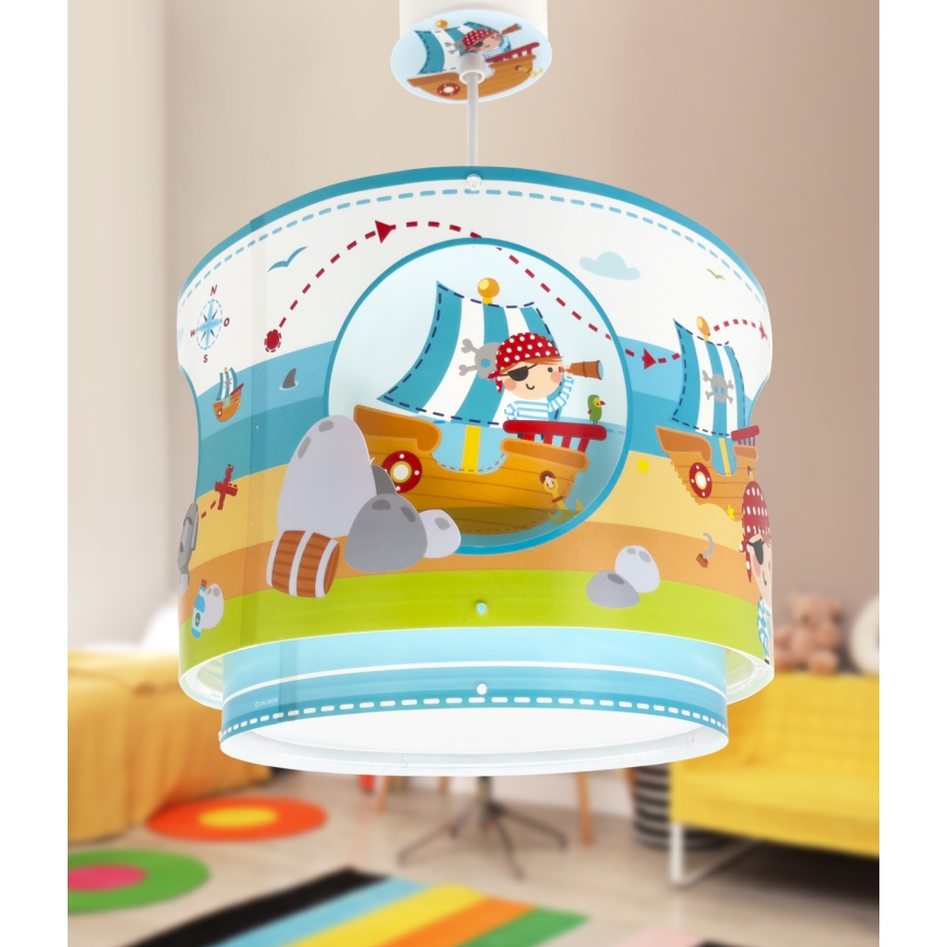 Dalber 60652 - Dečiji luster PIRATE ISLAND 1xE27/15W/230V