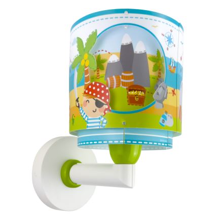 Dalber 60659 - Dečija zidna rasveta PIRATE ISLAND 1xE27/15W/230V