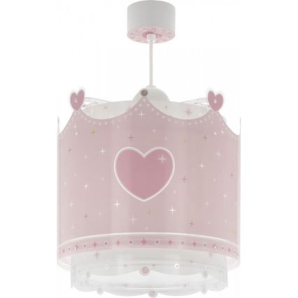 Dalber 61102 - Dečiji luster LITTLE QUEEN 1xE27/60W/230V