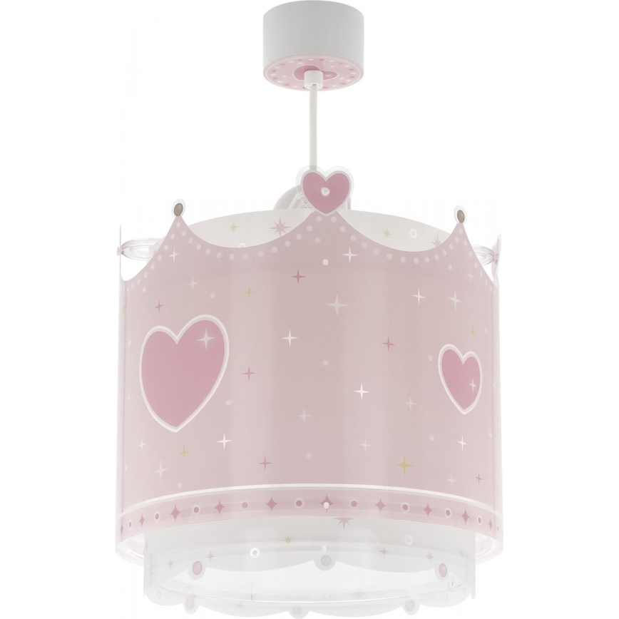 Dalber 61102 - Dečiji luster LITTLE QUEEN 1xE27/60W/230V