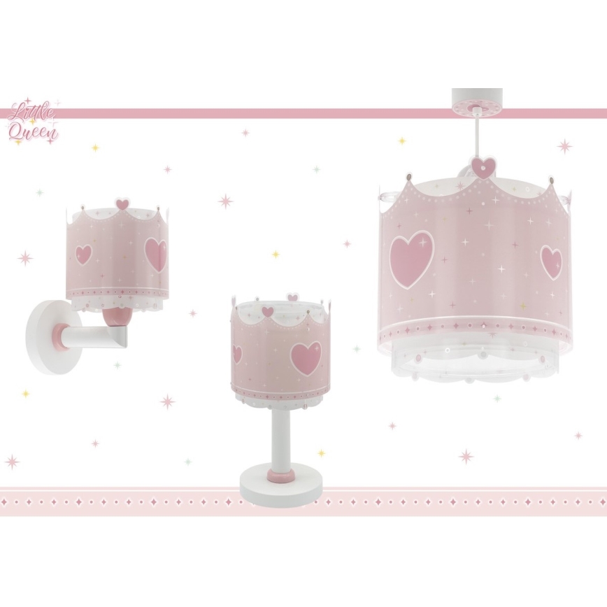 Dalber 61102 - Dečiji luster LITTLE QUEEN 1xE27/60W/230V