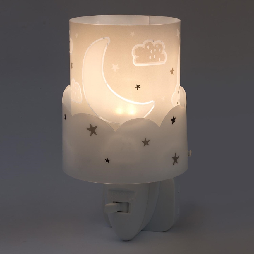 Dalber 61235E - LED lampica za utičnicu MOON 1xE14/0,5W/230V