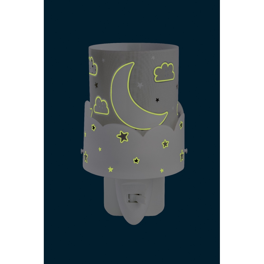 Dalber 61235E - LED lampica za utičnicu MOON 1xE14/0,5W/230V