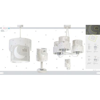 Dalber 61235E - LED lampica za utičnicu MOON 1xE14/0,5W/230V
