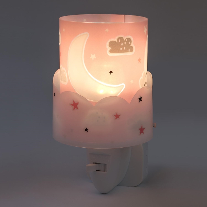 Dalber 61235S - LED lampica za utičnicu MOON 1xE14/0,5W/230V