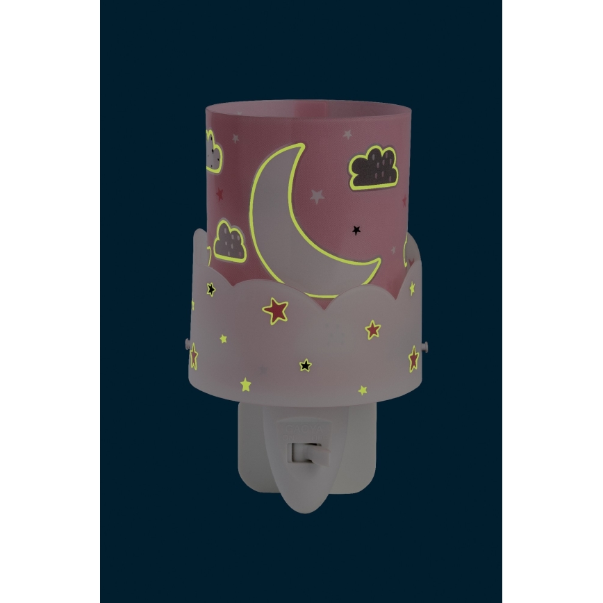 Dalber 61235S - LED lampica za utičnicu MOON 1xE14/0,5W/230V