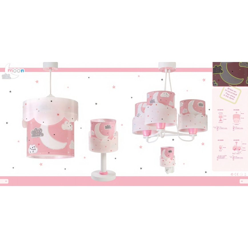 Dalber 61235S - LED lampica za utičnicu MOON 1xE14/0,5W/230V