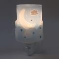 Dalber 61235T - LED lampica u utičnicu MOON 1xE14/0,5W/230V