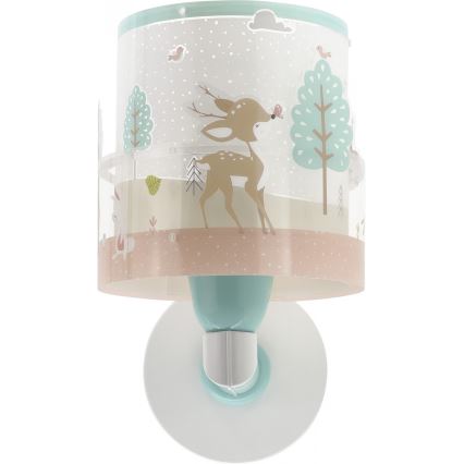 Dalber 61279 - Dečija zidna rasveta LOVING DEER 1xE27/60W/230V