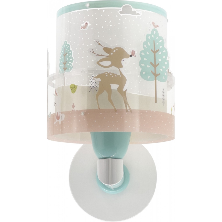 Dalber 61279 - Dečija zidna rasveta LOVING DEER 1xE27/60W/230V