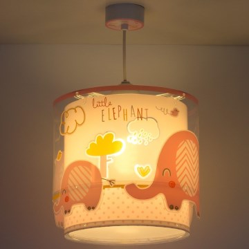 Dalber 61332S - Dečiji luster LITTLE ELEPHANT 1xE27/60W/230V