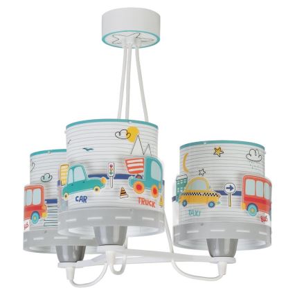 Dalber 61687 - Dječji luster BABY TRAVEL 3xE27/60W/230V