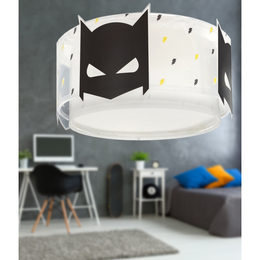 Dalber 61806 - Dečija plafonjera DARK HERO 2xE27/15W/230V