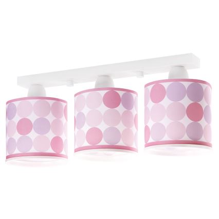 Dalber 62003S - Dečije plafonsko svetlo COLORS 3xE27/60W/230V