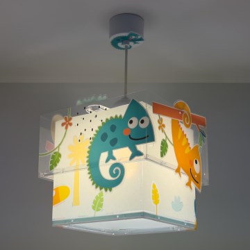 Dalber 63312 - Dečiji luster HAPPY JUNGLE 1xE27/15W/230V
