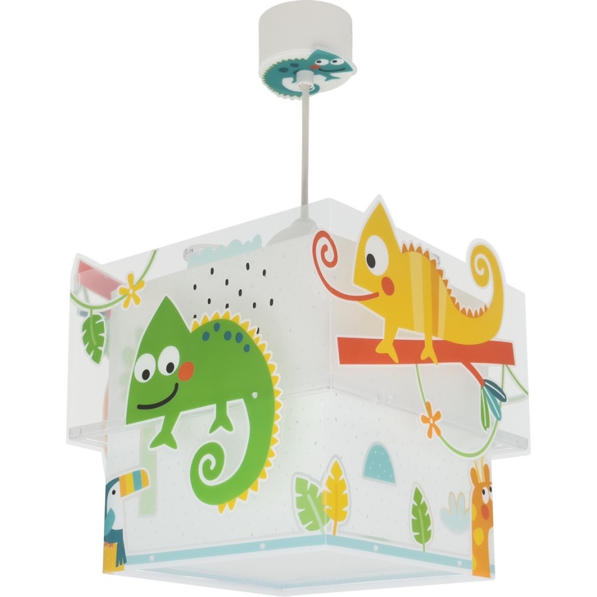 Dalber 63312 - Dečiji luster HAPPY JUNGLE 1xE27/15W/230V