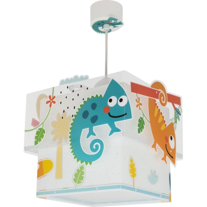 Dalber 63312 - Dečiji luster HAPPY JUNGLE 1xE27/15W/230V