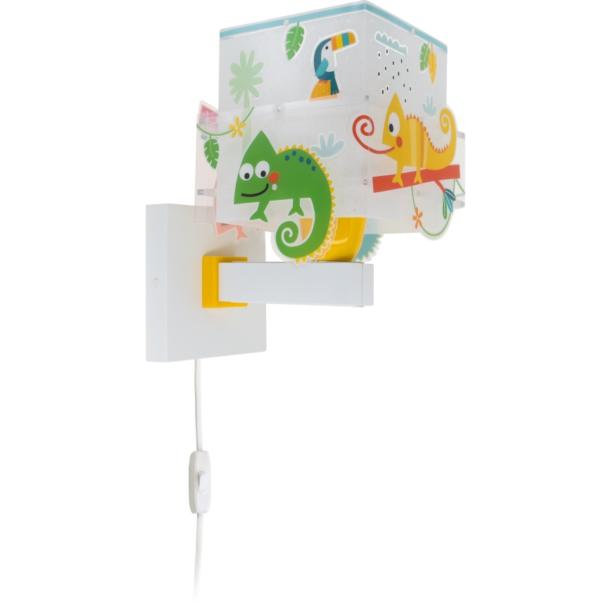 Dalber 63319 - Dečija zidna rasveta HAPPY JUNGLE 1xE27/15W/230V