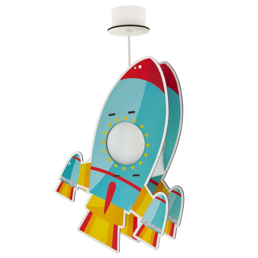 Dalber 63357 - Dečiji luster ROCKET 1xE27/15W/230V