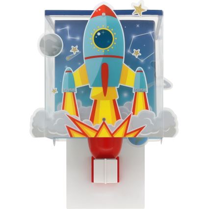 Dalber 63359 - Dečija zidna rasveta ROCKET 1xE27/15W/230V