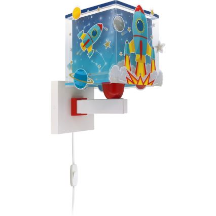 Dalber 63359 - Dečija zidna rasveta ROCKET 1xE27/15W/230V