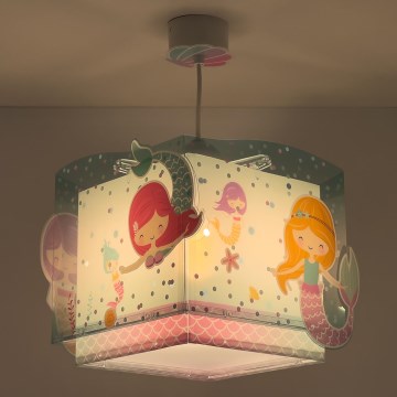 Dalber 63442 - Dečiji luster MERMAIDS 1xE27/60W/230V