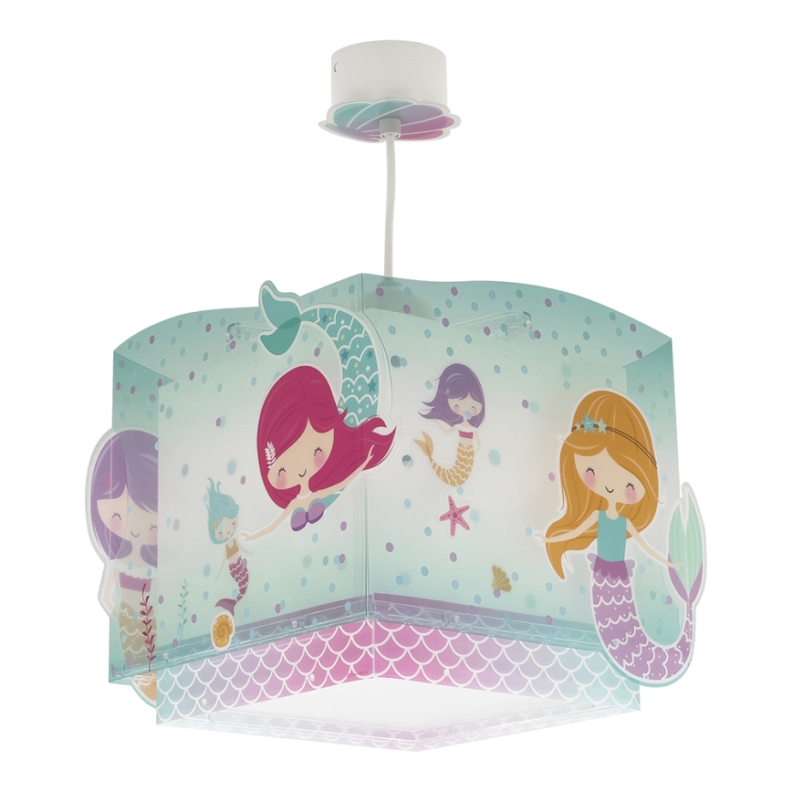 Dalber 63442 - Dečiji luster MERMAIDS 1xE27/60W/230V