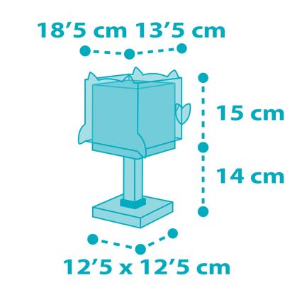 Dalber 64391 - Dečija lampica LITTLE OWL 1xE14/8W/230V