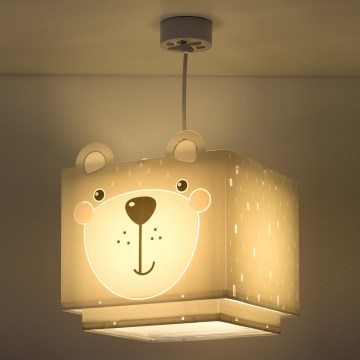 Dalber 64572 - Dečiji luster LITTLE TEDDY 1xE27/15W/230V